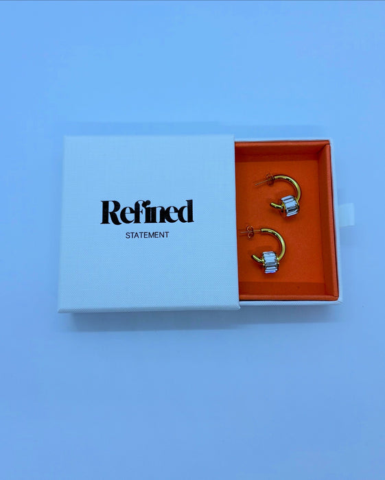 Drop Diamond Earrings