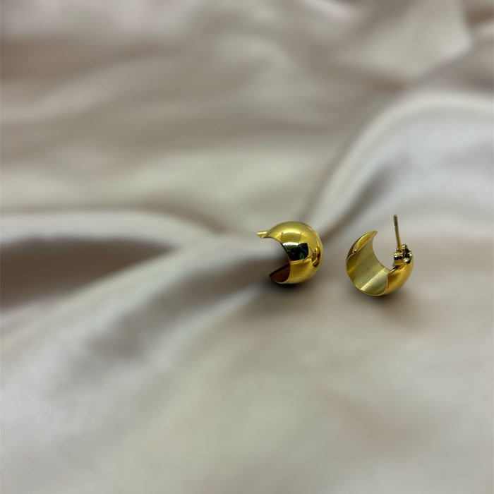 Huggie hoop earrings