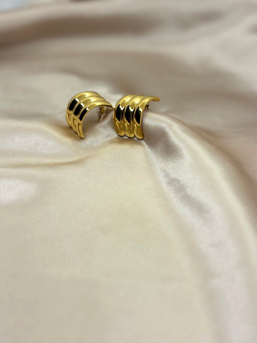 C Shaped Earrings